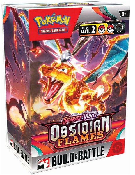 Pokémon: Scarlet & Violet Obsidian Flame: Build & Battle Box