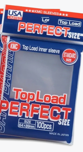 KMC Clear Perfect Fit Top Load Inner Sleeves (100-Pack)