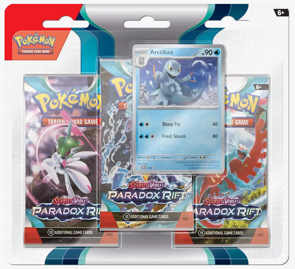 Pokémon Scarlet & Violet Paradox Rift 3 Pack Blister