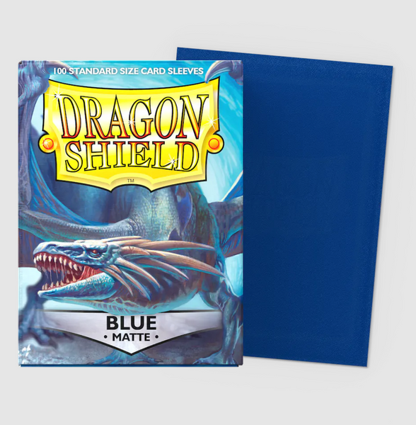 Dragon Shield Blue 100 Matte Sleeves