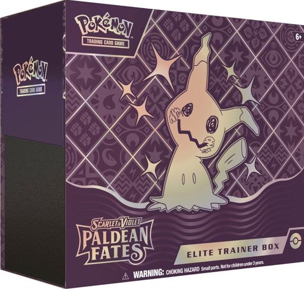 Pokémon Scarlet & Voilet Paldean Fates Elilet Trainer Box (ETB)