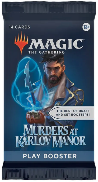 Magic The Gathering: Murders At Karlov Manor Play Booster Pack