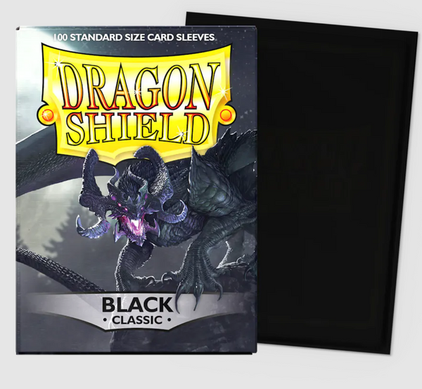 Dragon Shield Black Classic 100 Sleeves