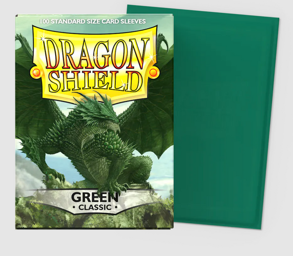 Dragon Shield Green Classic 100 Sleeves