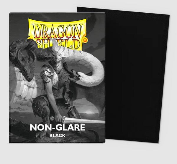 Dragon Non Glare Black Matte 100 Sleeves