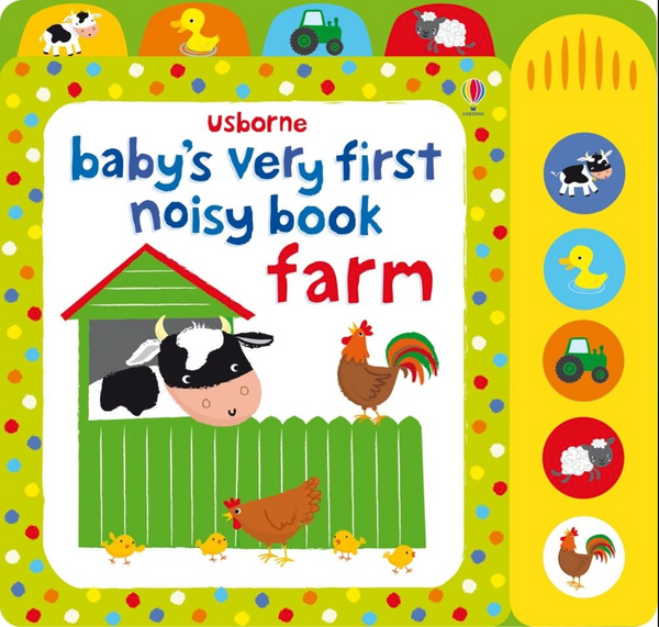 Usborne Baby's Very First Noisy Book Farm