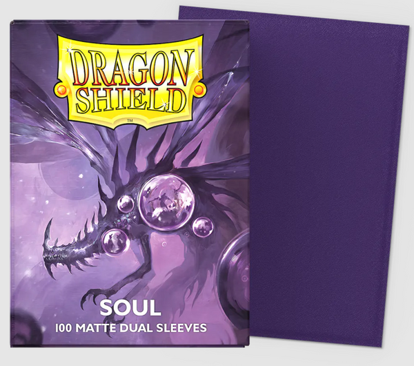 Dragon Shield: Matte Dual Sleeves - Soul Purple