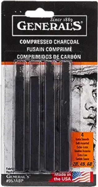 Compressed Charcoal Sticks