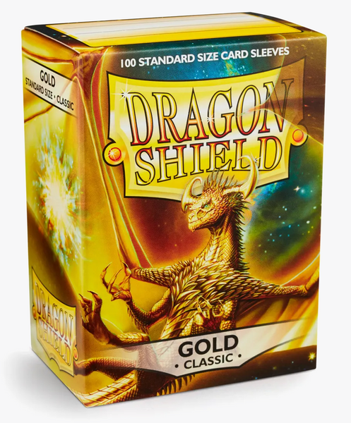 Dragon Shield Gold 100 Matte Sleeves