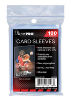 Ultra Pro Clear Card Sleeves