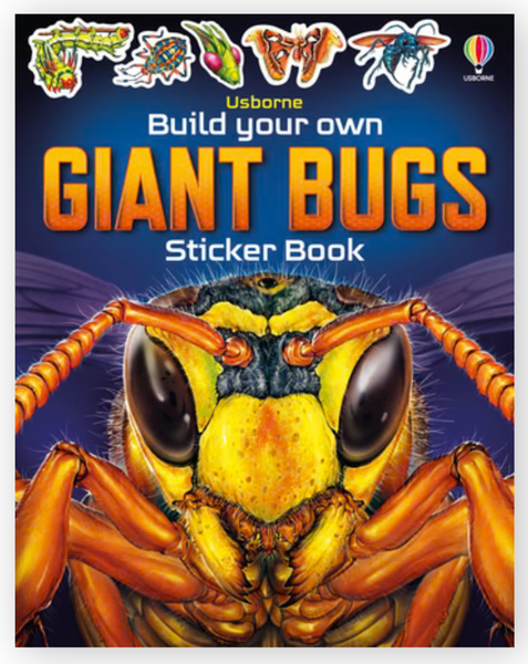 Build Your Own Giant Bugs Sticker Book