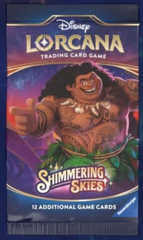 Disney Lorcana Shimmering Skies - One Booster Pack