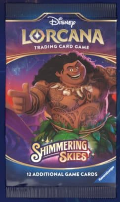 Disney Lorcana Shimmering Skies - One Booster Pack