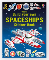 Build your own spaceships sticker book