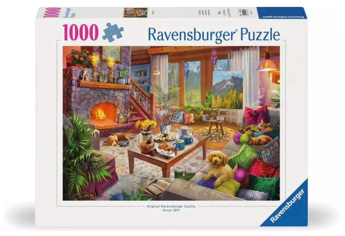 Cozy Cabin 1000-Piece Puzzle