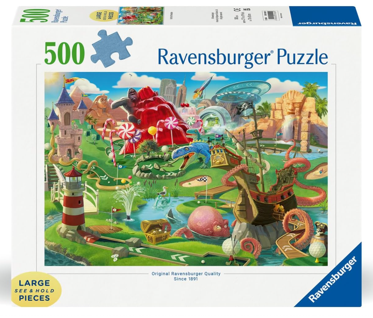Ravensburger: 500 Piece Puzzle: Putt Putt Paradise