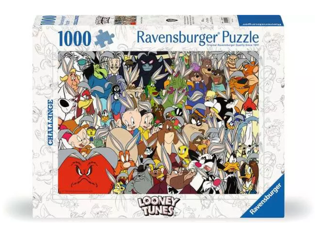 Looney Tunes Challenge 1000-Piece Puzzle
