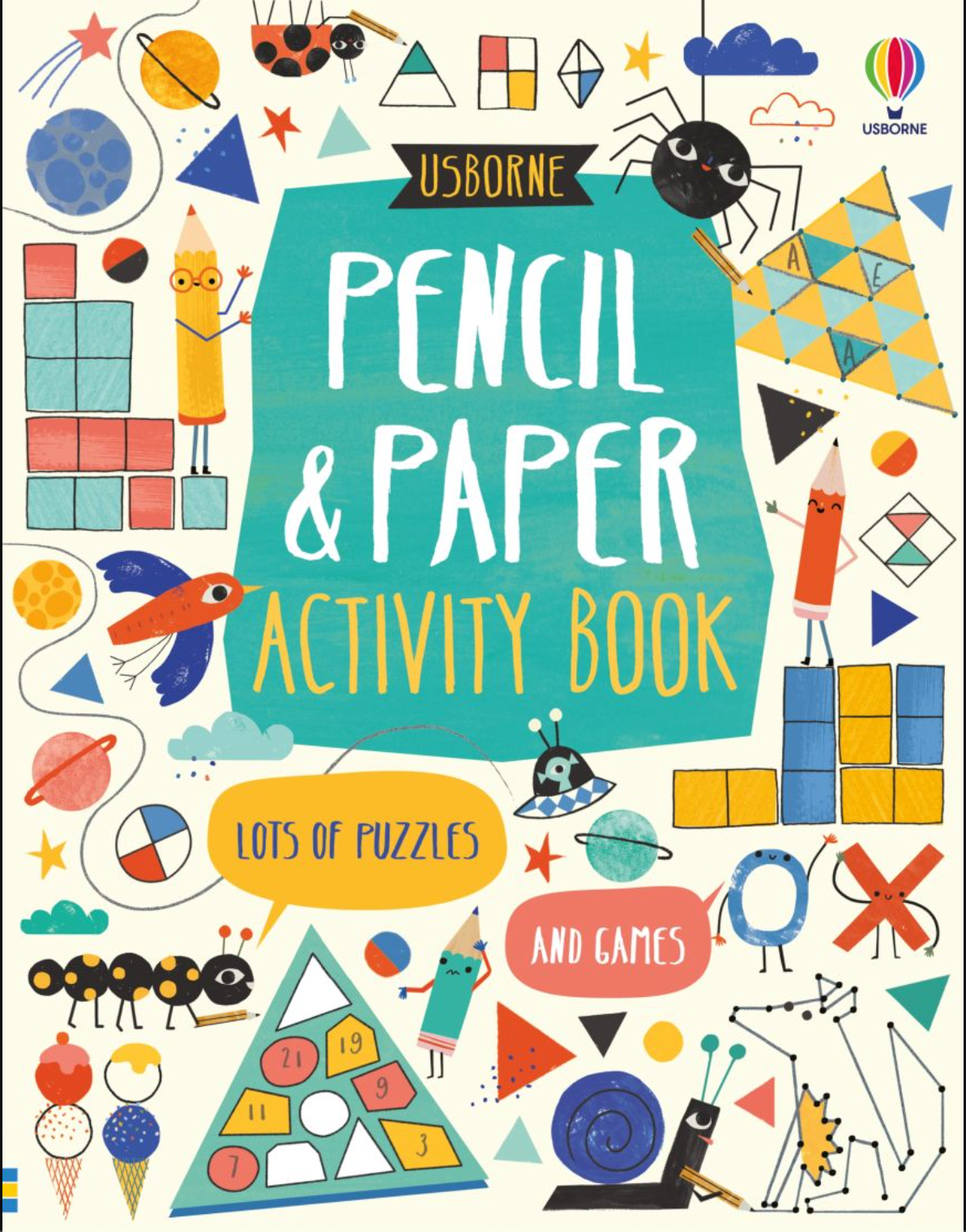 Usborne: Pencil & Paper Activity Book