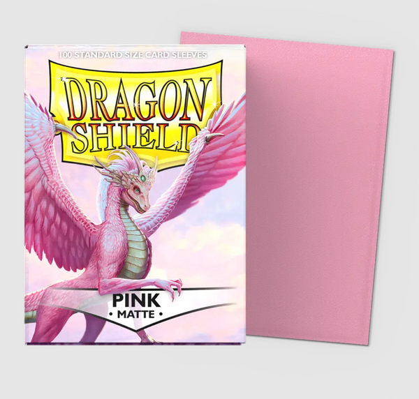 Dragon Shield Pink 100 Matte Sleeves