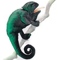Folkmanis: Chameleon Hand Puppet