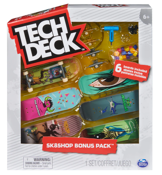 Teck Deck Sk8shop Bonus Pack: Toy Machine