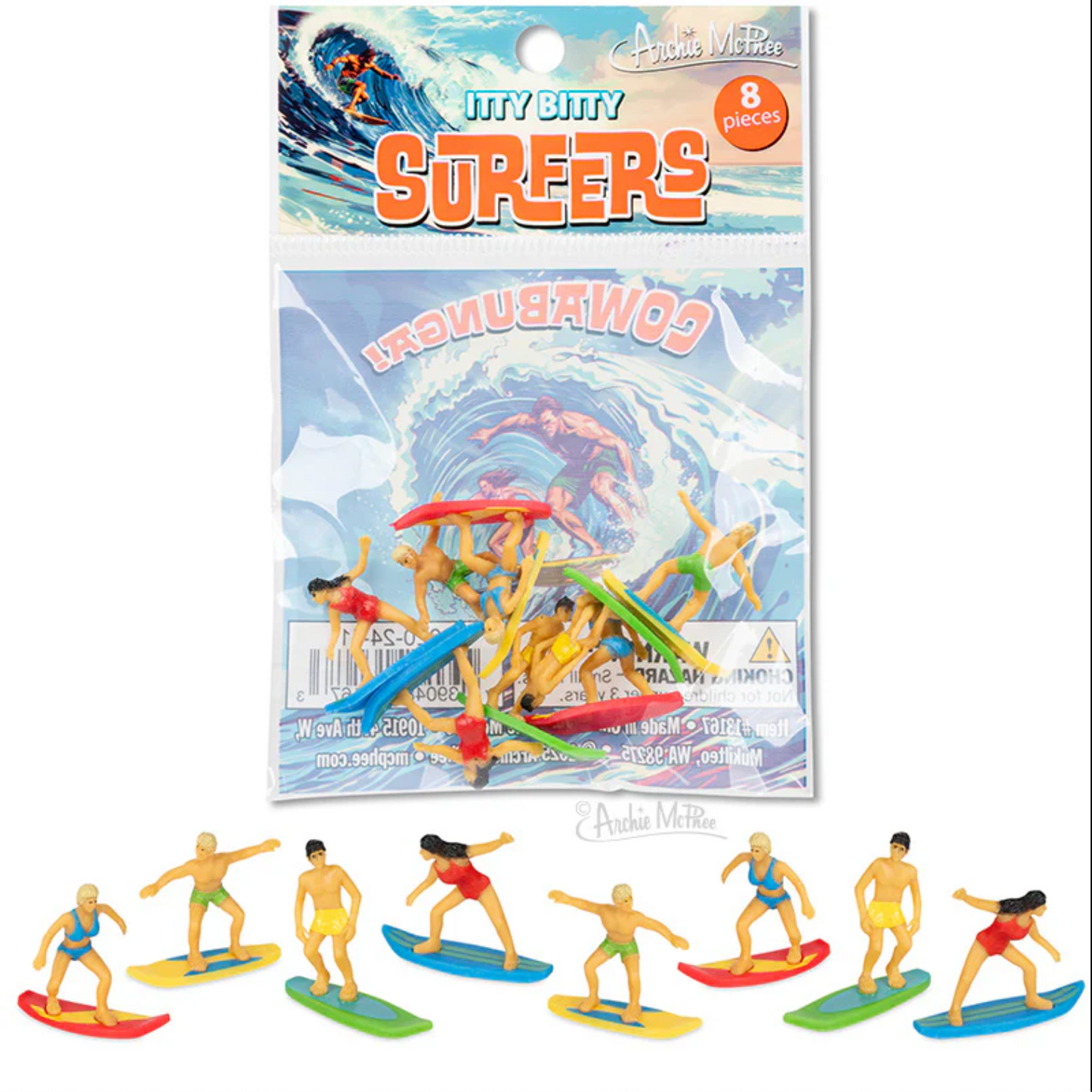 Itty Bitty Surfers - Bag of 8