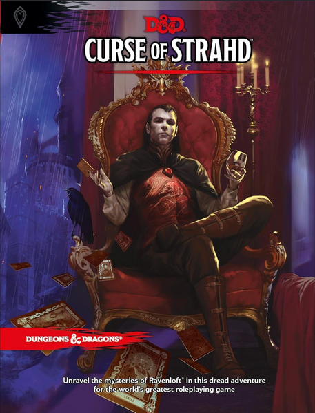 Dungeons And Dragons: Curse Of Strahd Adventure Book (Hard Cover)