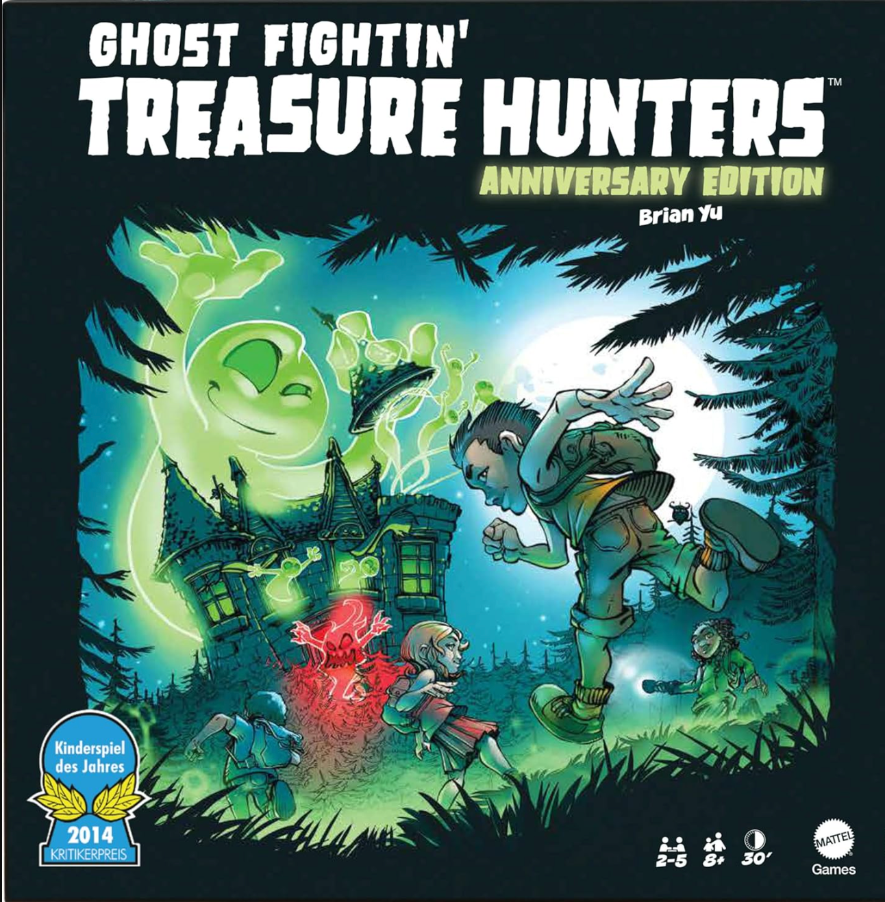 Mattel Games Ghost Fightin’ Treasure Hunters Anniversary Edition Board Game