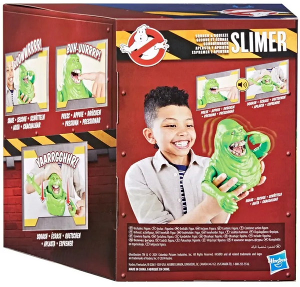 Ghostbusters Squash & Squeeze Slimer Animatronic Figure w/ 40+ Sounds
