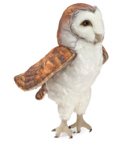 Folkmanis Barn Owl Hand Puppet