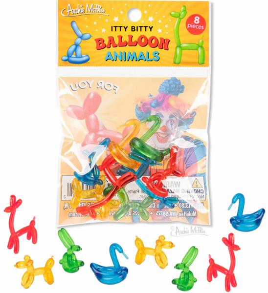 Itty Bitty Balloon Animals - Bag of 8