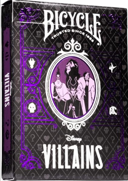 Bicycle Disney Villains Playing Cards