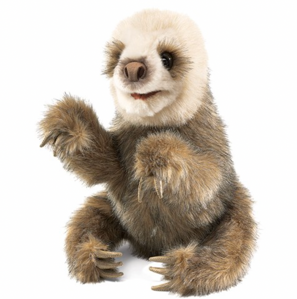 Baby Sloth Hand Puppet Folkmanis