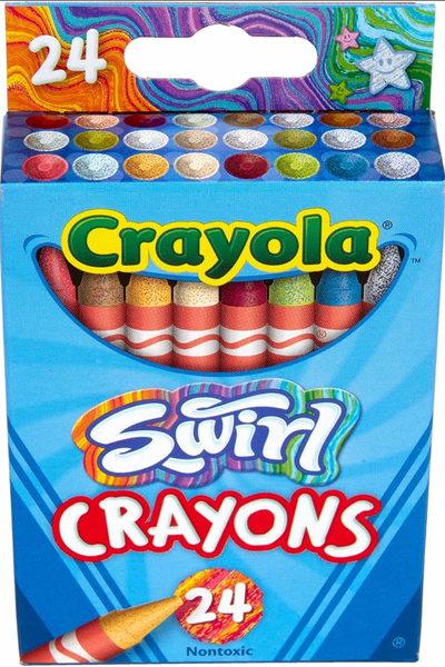 Crayola Swirl Crayons (24)