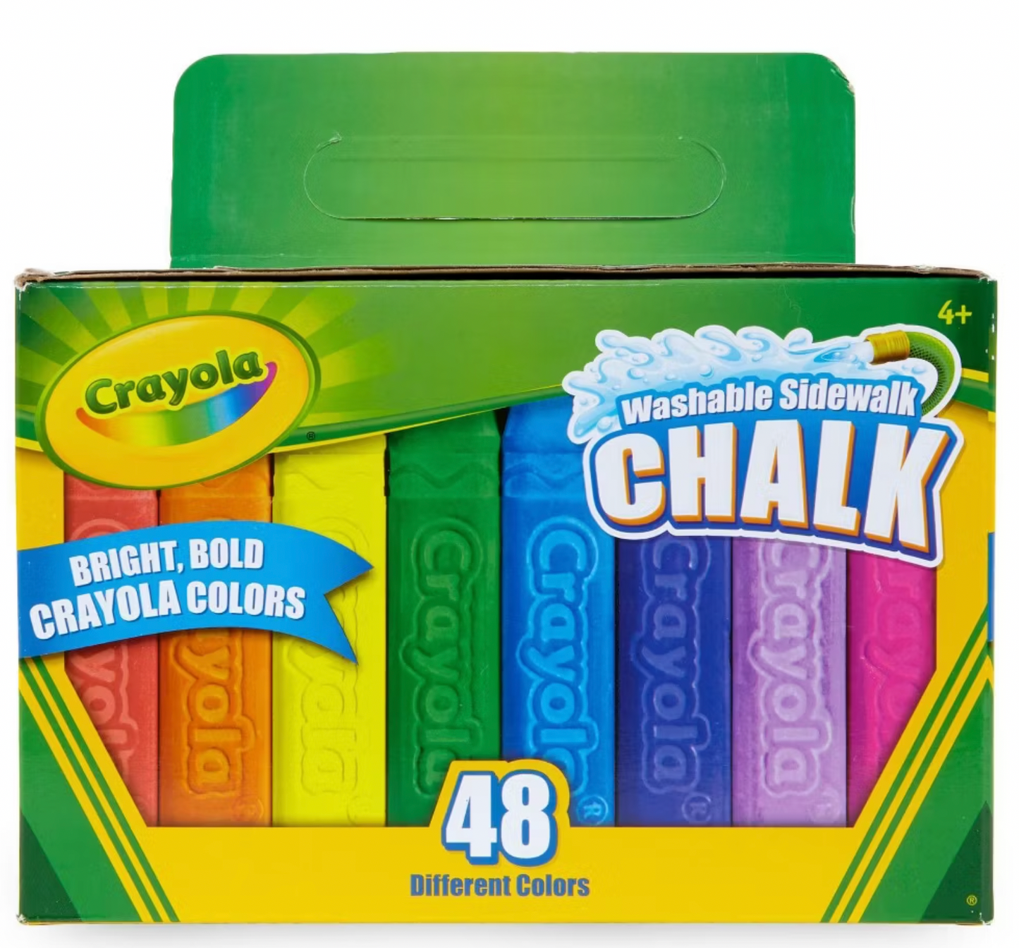 Crayola Washable Sidewalk Chalk (48)