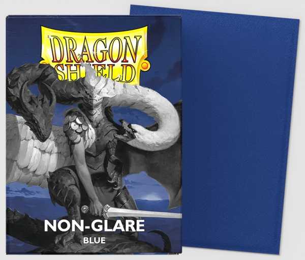 Dragon Shield: Blue - Non-Glare - Matte Sleeves - Standard Size