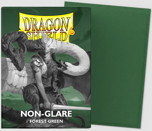 Dragon Shield: Forest Green - Non-Glare - Matte Sleeves - Standard Size