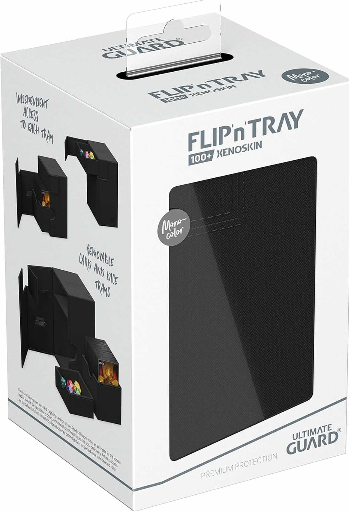 Ultimate Guard Flip'n'Tray Deck Case 133+ Xenoskin Black