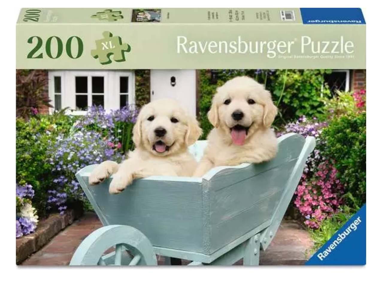 Golden Retriever puzzle - 200 XL piece