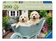 Golden Retriever puzzle - 200 XL piece