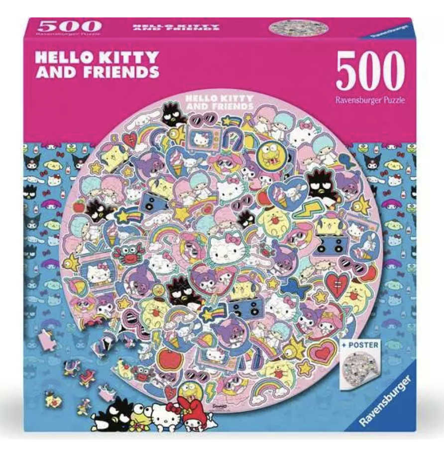 Hello Kitty and Friends Puzzle - 500 piece