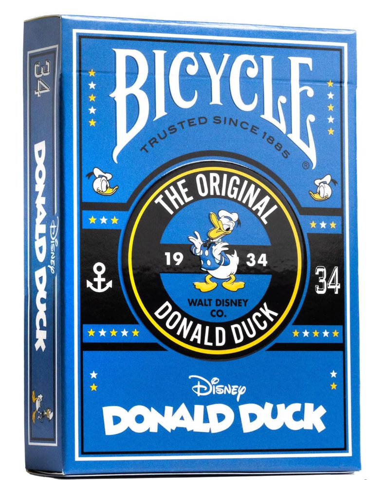 Donald duck Bicycle playing cards