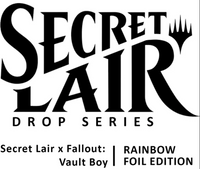 Magic the Gathering: Secret Lair Drop: Secret Lair x Fallout: Rainbow Foil Edition