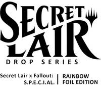 Magic the Gathering: Secret Lair Drop: Secret Lair x Fallout: Rainbow Foil Edition