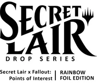 Magic the Gathering: Secret Lair Drop: Secret Lair x Fallout: Rainbow Foil Edition