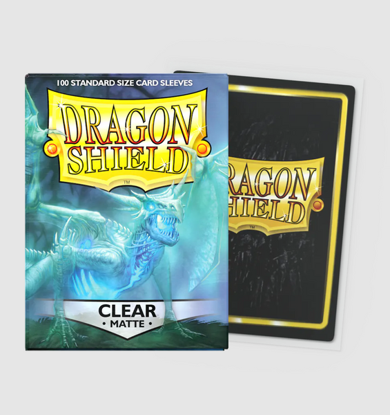 Dragon Shield Clear 100 Matte Sleeves