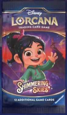 Disney Lorcana Shimmering Skies - One Booster Pack