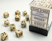 Chessex 12mm d6 Dice Block "36 Dice"