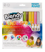 The Original Blendy: Pens 'Blend & Spray' 24 Marker Creativity Kit