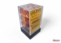 Chessex 16mm d6 Dice Block (12 dice)